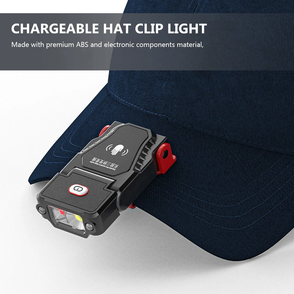 LED Hat Light Professional Waterproof Design for Outdoor Activities Night Riding Emergency Situations Reliable Performance