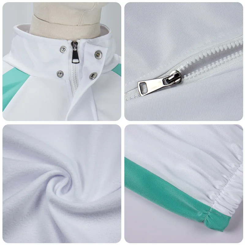 Uniforme de Anime haikyuu Aoba Johsai, uniforme de escuela secundaria, equipo de voleibol, ropa deportiva, disfraz de Cosplay, traje de pantalones de abrigo para jóvenes