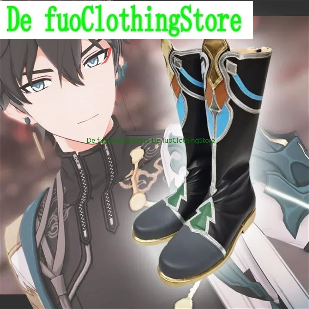 

Dan Heng DanHeng Honkai Star Rail Honkai Impact Cosplay Shoes Boots Game Anime Halloween Christmas DefuoClothing Shoes Store