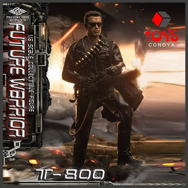 

PRESENT TOYS PT-sp39 1/6 Future Warrior T-800 Arnold Figure Model 12-inch Male Soldier Action Body Doll Full Set Toy