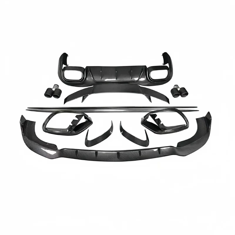 

Подходит для Mercedes-Benz AMG GT50: Комплект внешнего обвеса из карбона (модель BS)