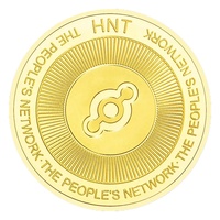 The Peoples Network Collection Coin HNT Crypto Currency Bitcoin Physical Gold Plated Commemorative Coins
