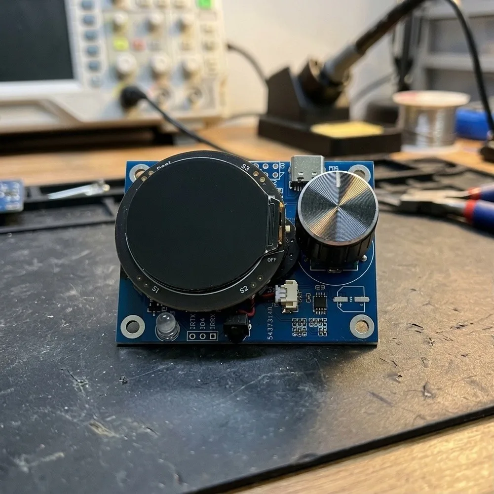 ESP32-C3-LCDkit Development Board With Knob Screen LCD Evaluation Test Module For IoT Embedded System Audio/Infrared Control