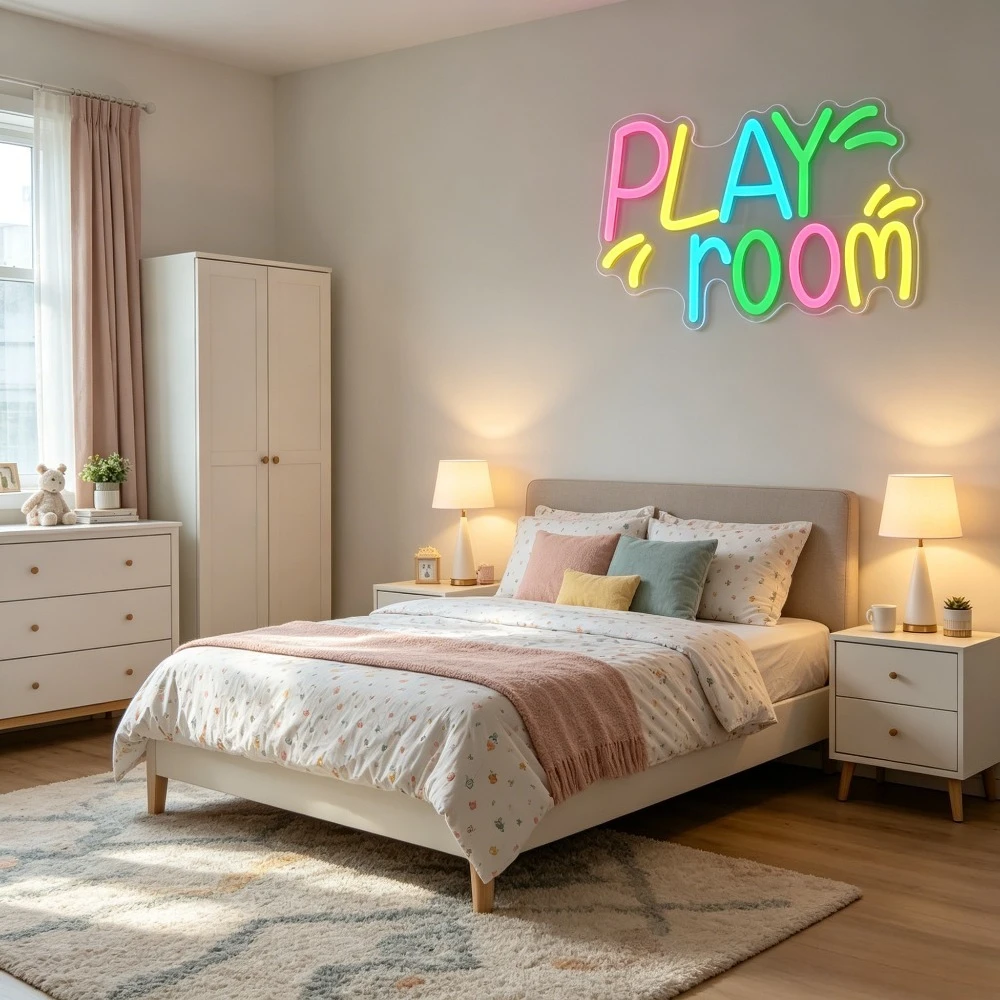 Insegna al Neon per Sala Gioch - Kids Play Zone Toys recensione e prezzo