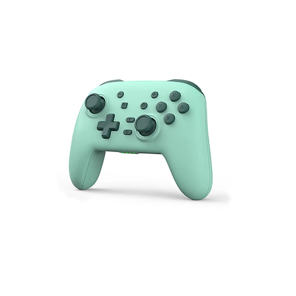 S07 SwitchPRO Green Wireless Bluetooth Gamepad Switch Gamepad Six-axis Body Sensing Dual Vibration Macro Programming