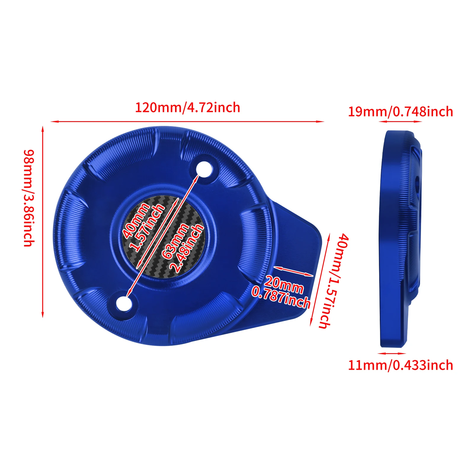 Motorcycle Timing Cover CNC Cam Covers Timer Trim Cap  For Harley Touring 23.5-Up FLHXSE FLTRX 2024-Up Street Road Softail 25-Up view 6