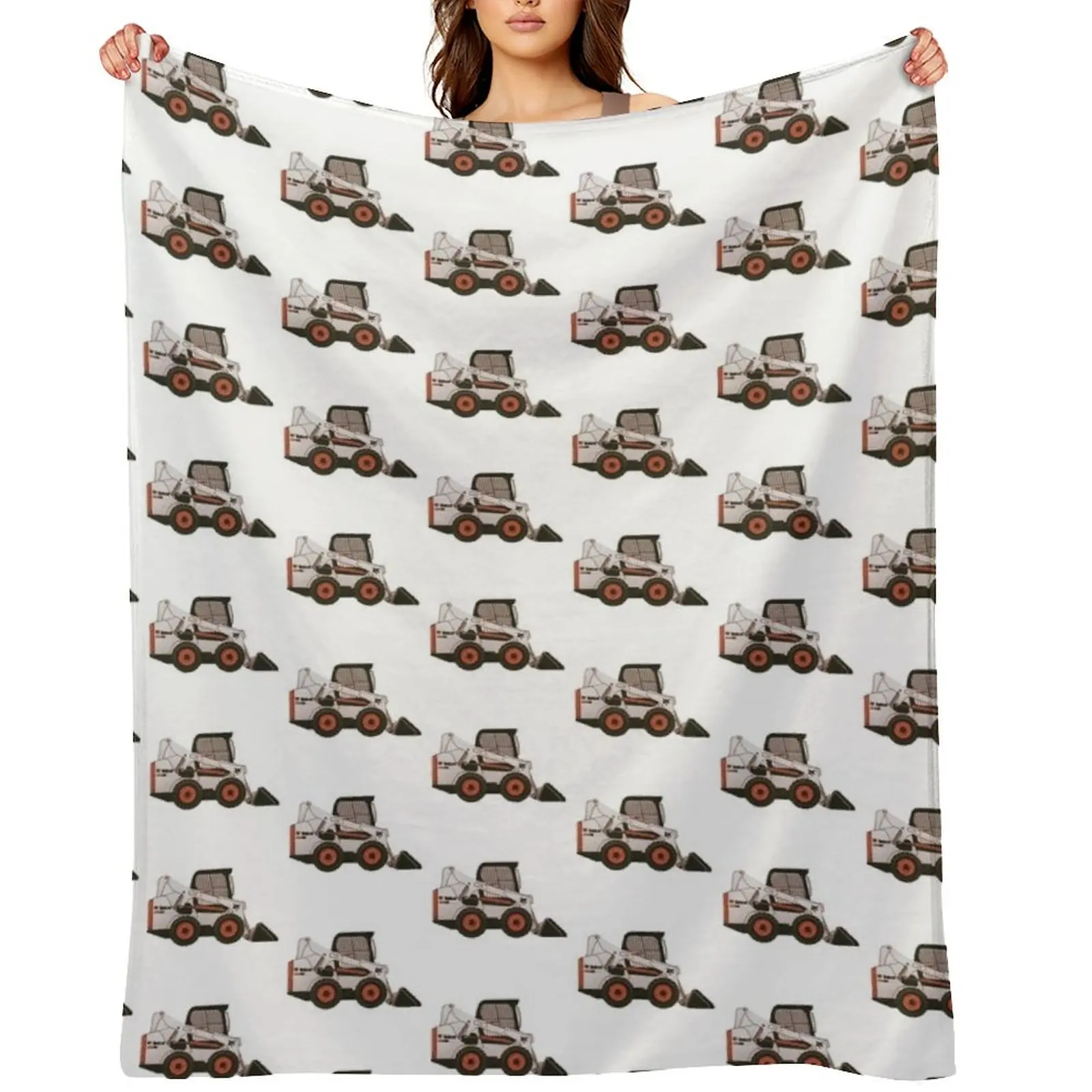 Bobcat Skidsteer Throw Blanket Beach Baby Plush for sofa Luxury Designer wednesday Blankets