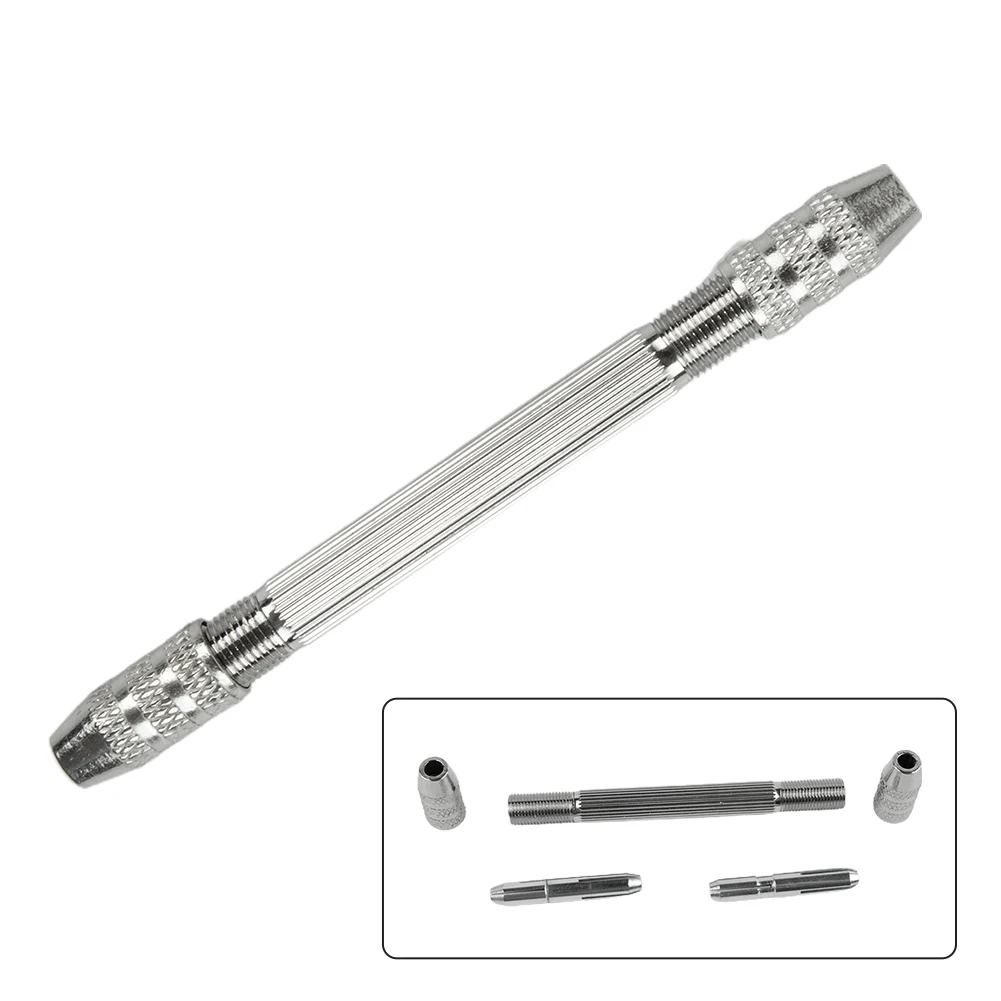 

Double Headed Hand Drill Chuck for Miniature Rotary Tools Precision Pin Vise for Jewelry Repair and Craft Projects