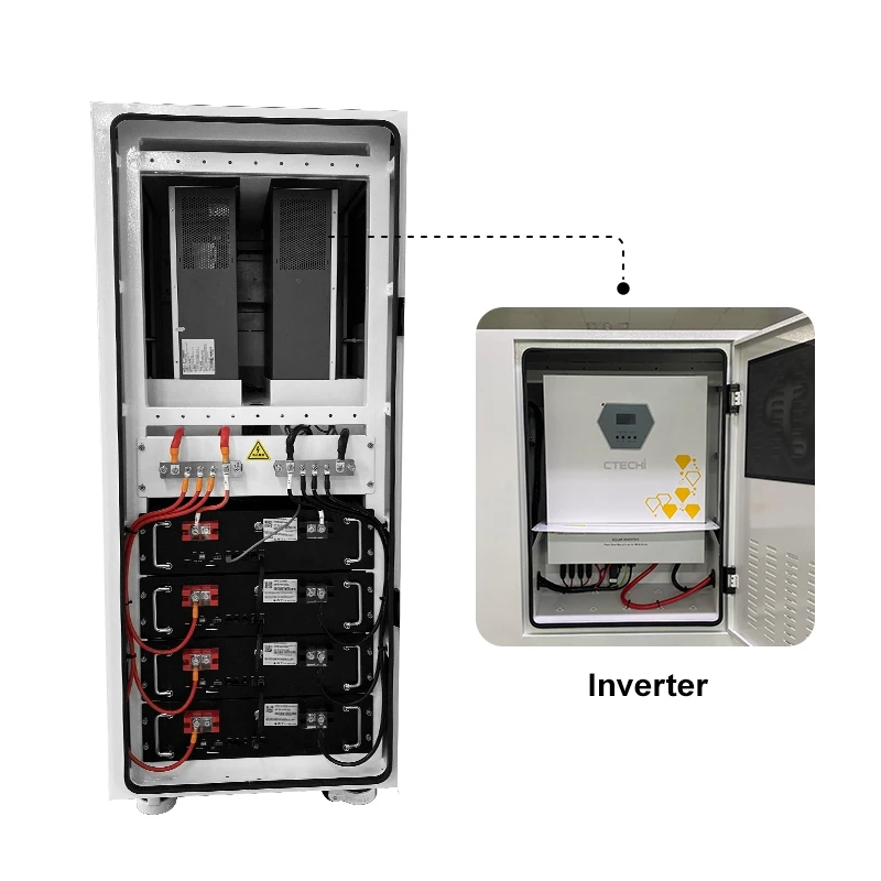 CTECHI IP55 Solar Panel 20kW Inverter 48V LiFePO4 Battery Management System 48kWh Off Grid Battery Energy Storage Solar System