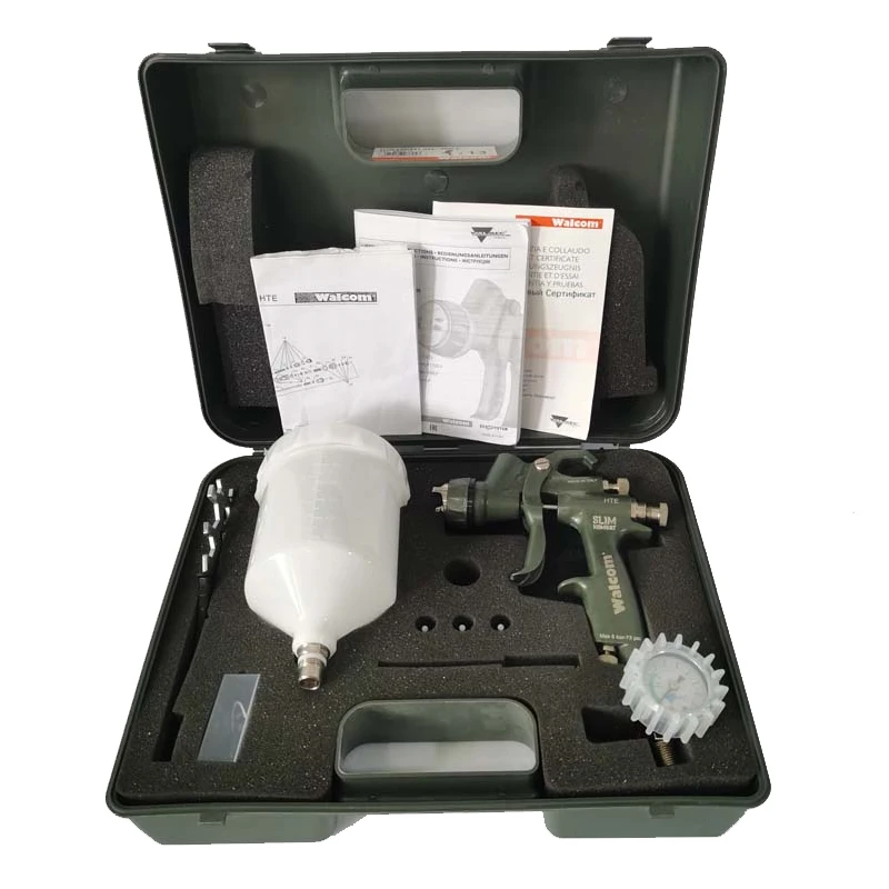 

Итальянский оригинальный распылитель Walcom, сопло из нержавеющей стали 1,3 мм, Аэрограф/распылитель лака/краска/пневматические инструменты для автомобиля