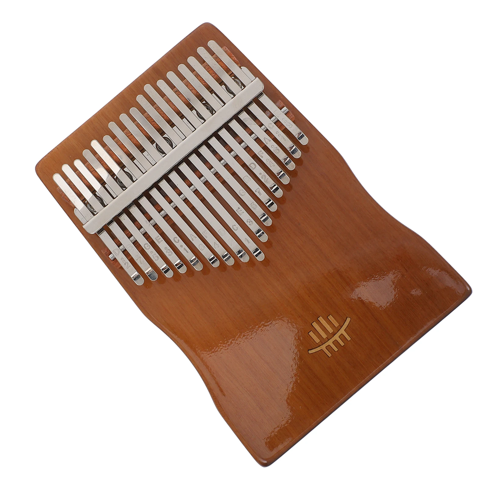 

Finger Piano 17 Keys Wooden Metal Beginner Musical Instrument Thumb Kalimba Gift Smooth Surface Long Lasting Durabl