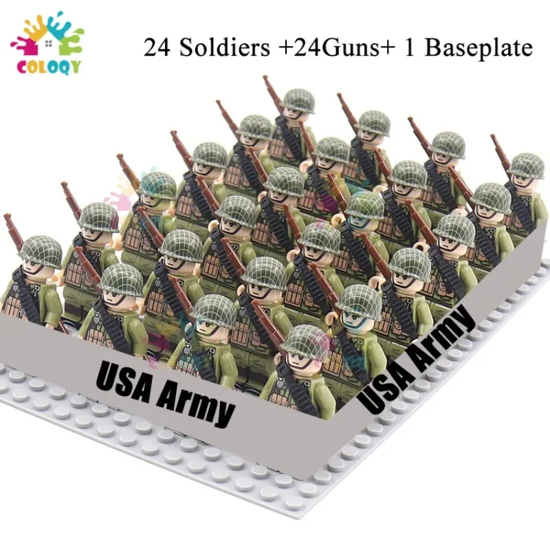 القوات العسكرية في الحرب العالمية الثانية، الولايات المتحدة، الاتحاد السوفياتي، الصين، الجنود البريطانيين، شخصيات الحركة الصغيرة، لعبة الأولاد #5