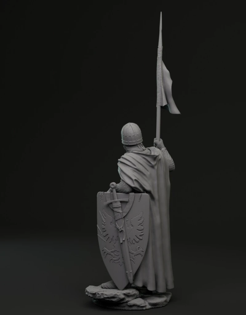 1/24 Scale Die-Cast Resin Figure Model Kit Acre 1191 Prince Leopold V Hobby Miniature Toys Unassembled and Unpainted DIY Diorama