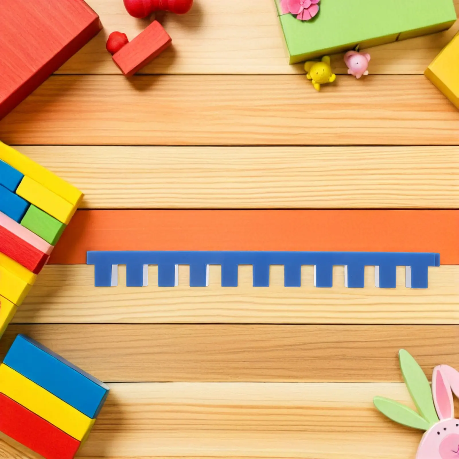 مجموعة توصيل الدومينو المكونة من 6 قطع - إعداد سهل لتحديات البناء الإبداعية بألوان زاهية، لعبة تكديس ثابتة وممتعة للأطفال والعائلة