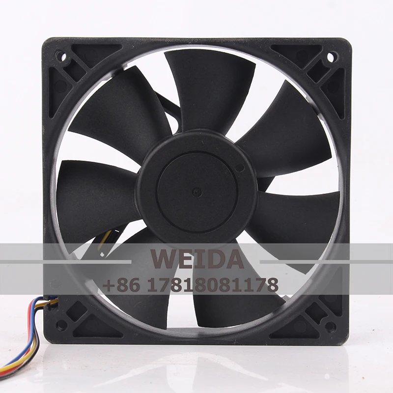 AFB1212SH Cooling Fan for Delta 24v48v DC12V 0.8A ECAC 120x120x25mm 12025 12cm PWM Speed Control Double Ball Centrifugal Exhaust