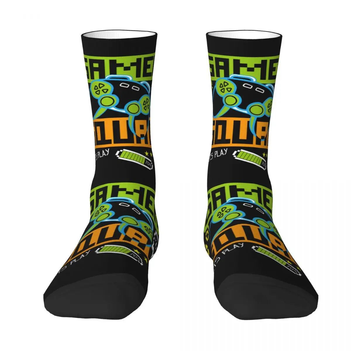 Video Game Controller Unisex Winter Socks Hip Hop Happy Socks Street Style Crazy Sock