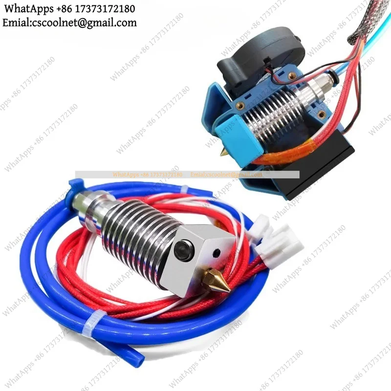 JS02 24V Hotend Extruder Kit With Silicone Cover For Creality CR-10 V2 3D Printer