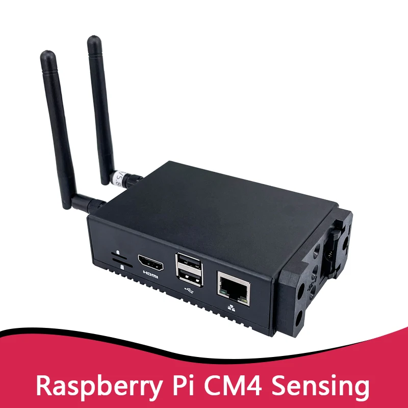 Raspberry Pi CM4 Sensing Industrial Computer Industrial Applications Support RS232 RS485 CAN 4G Communication