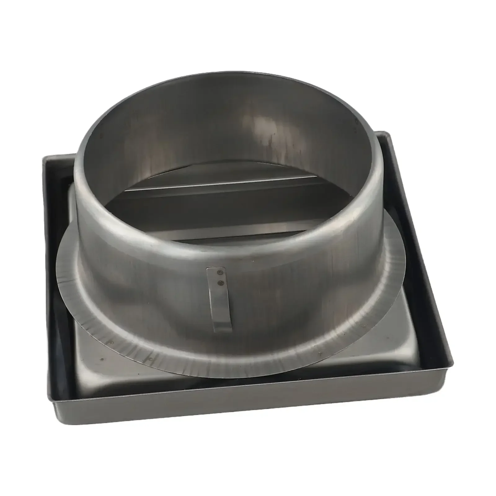 4/5/6inch Stainless Steel Gravity Grille Duct Vent Cover With Non-Return Louver Wall Ceiling Air Vent Ventilation Exhaust