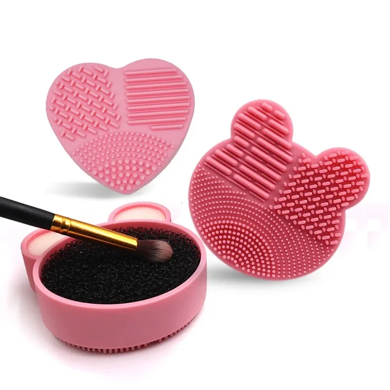 makeup brush cleaning tool mini multi-color cleaner easy makeup brush cleaner and dryer private label