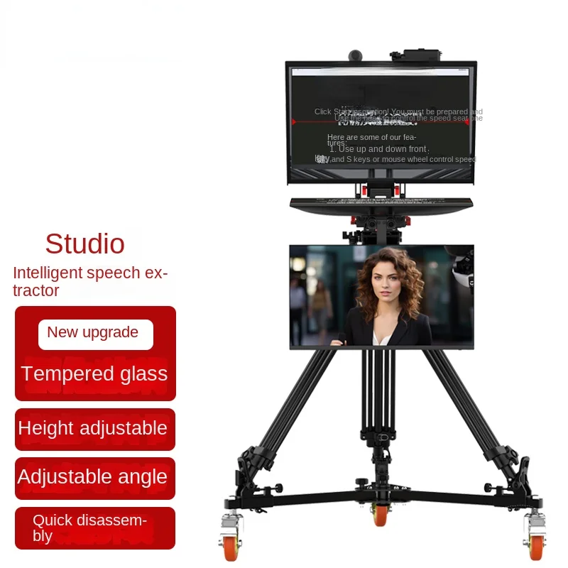 

Applicable to Studio Announcer Teleprompter 24-Inch Double Screen Large Screen Prompter TY-T1100 24/S