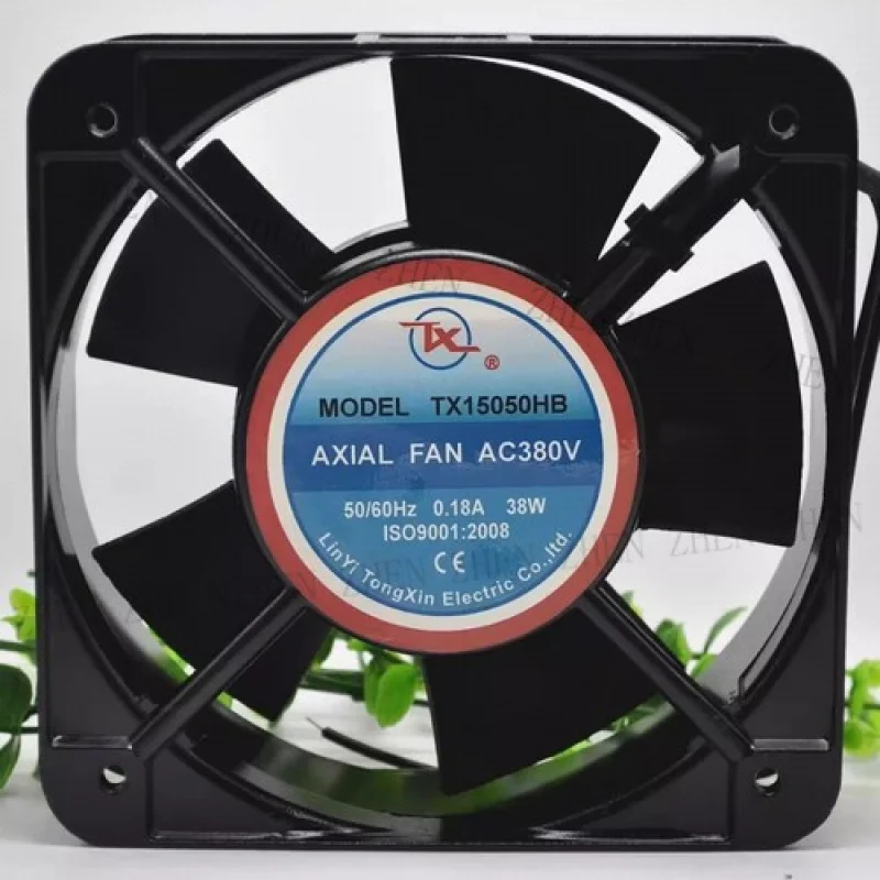 

Y 1PCS TX15050HB AC380V 0.22A 38W 150*50*50MM FOR Axial Cooling Fan