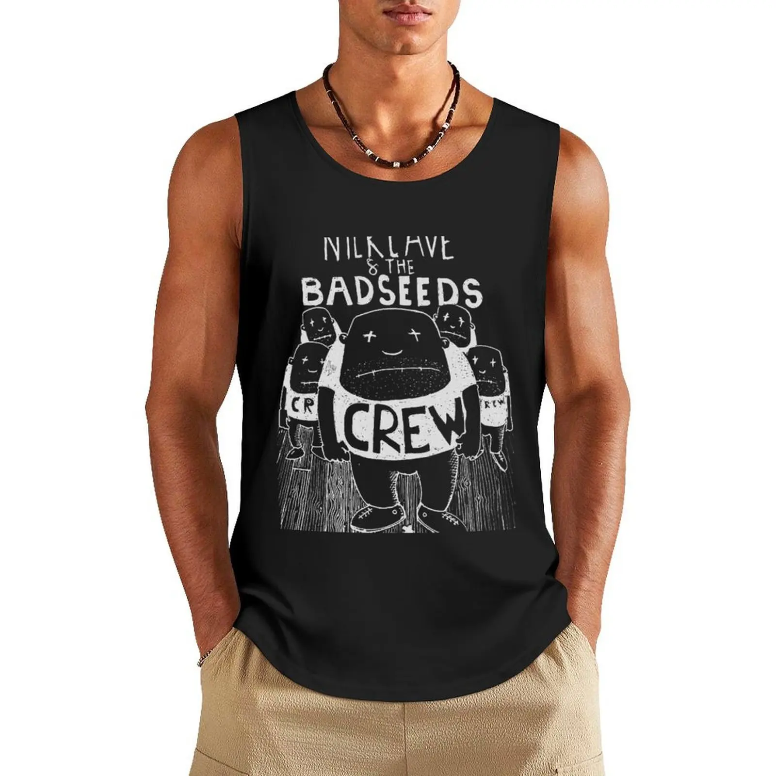 

Nick Cave Tank Top Men's singlets singlets for men cotton t-shirts man gym men