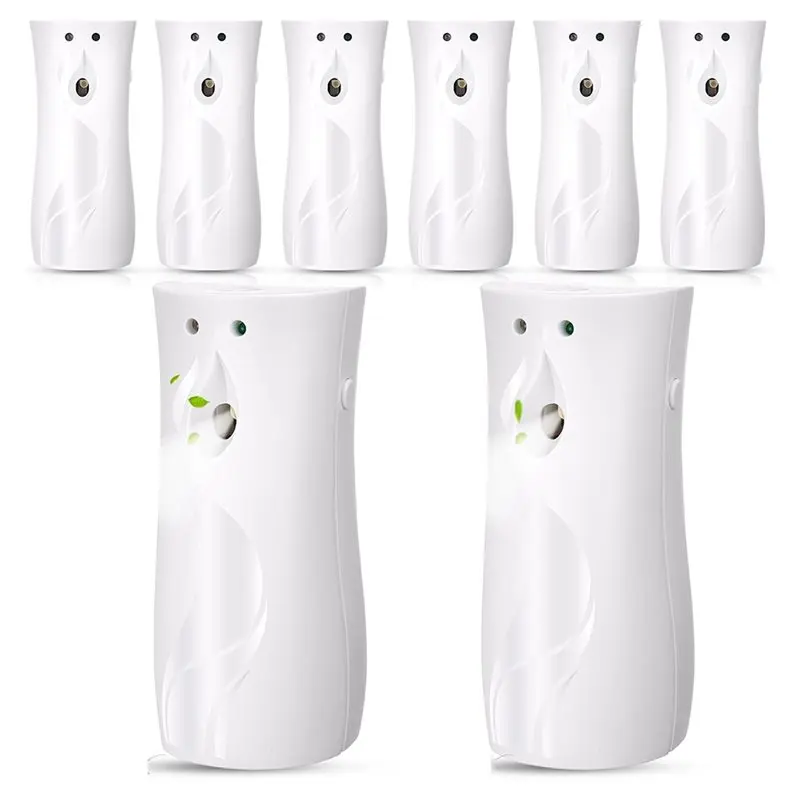 A01V-8 Uds. Dispensador automático de spray para moscas, ambientador, pulverizador para lugares comerciales y habitaciones