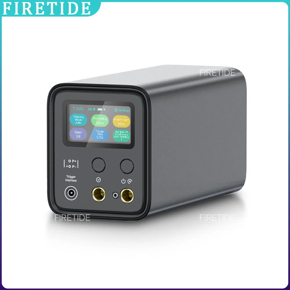 Farad Capacitor Nickel Spot Welding Machine With 99 Levels Adjustable For Welding 0.4mm 10.5KW