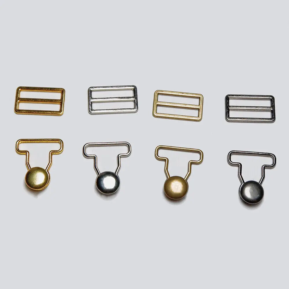 12 Sets Mini Metal Belt Buckle Button 5mm Doll Clothes Shoes Buckle DIY Supplies