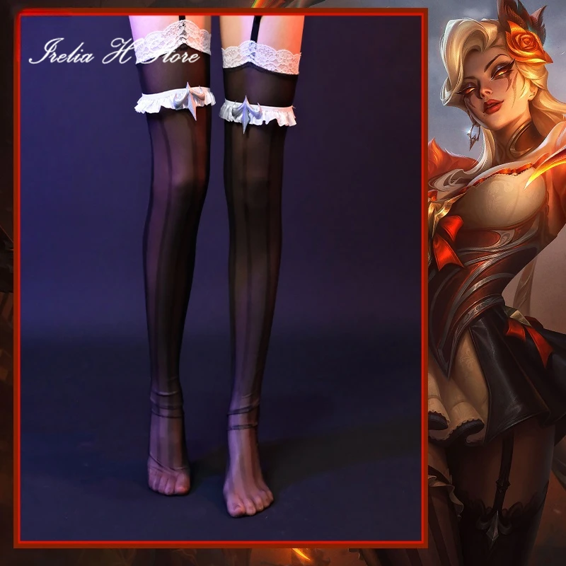 Irelia H Store LOL Evelynn Cosplay Costume Game Western Shadow Evelynn Dress Halloween Costumes Female