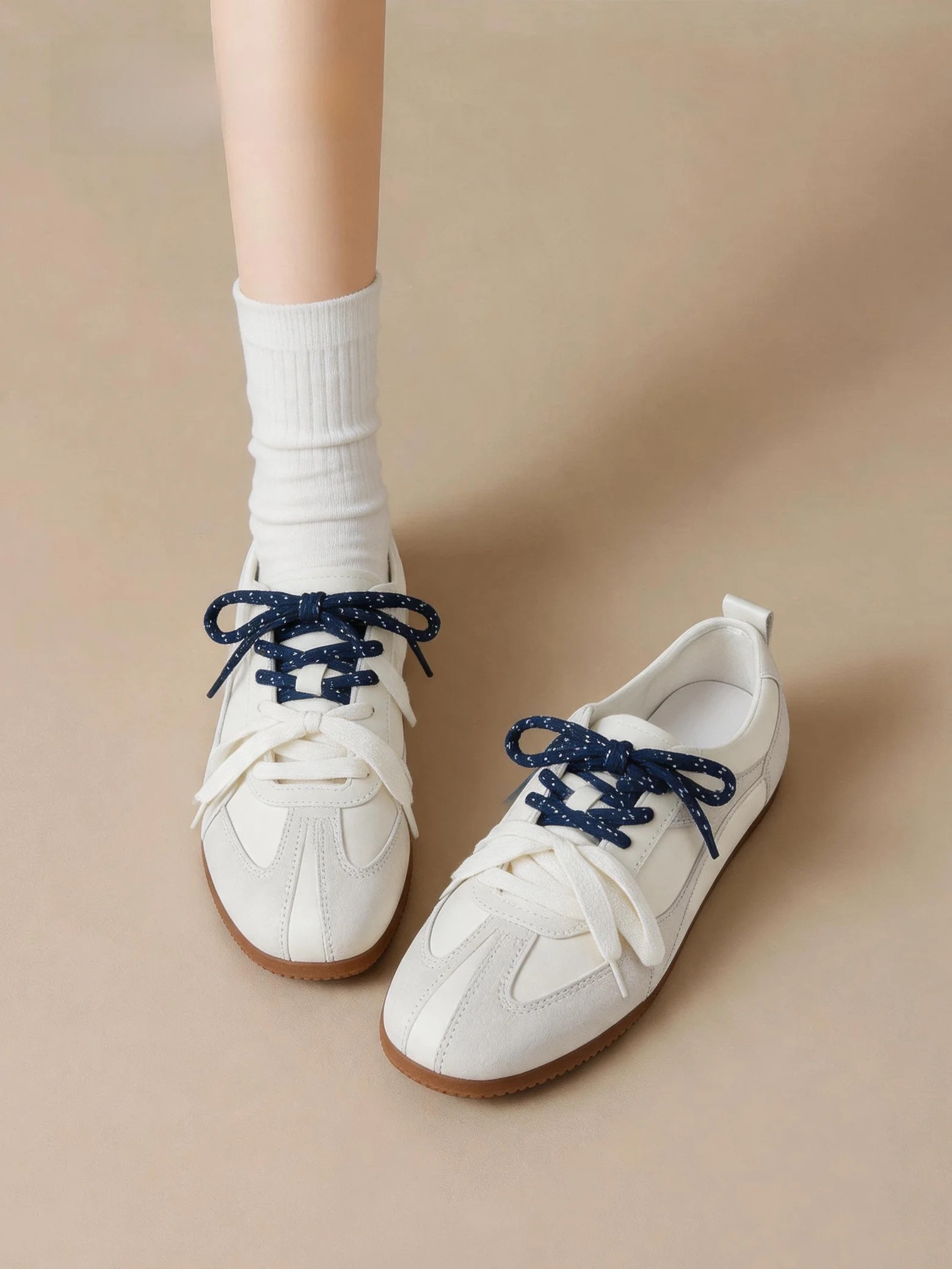 

Zhang Yifan Ballet Dequn Shoes Women's Sporty Casual Sneakers Summer New Style Agan Leisure Board Shoes Mesh Upper Synthetic ...