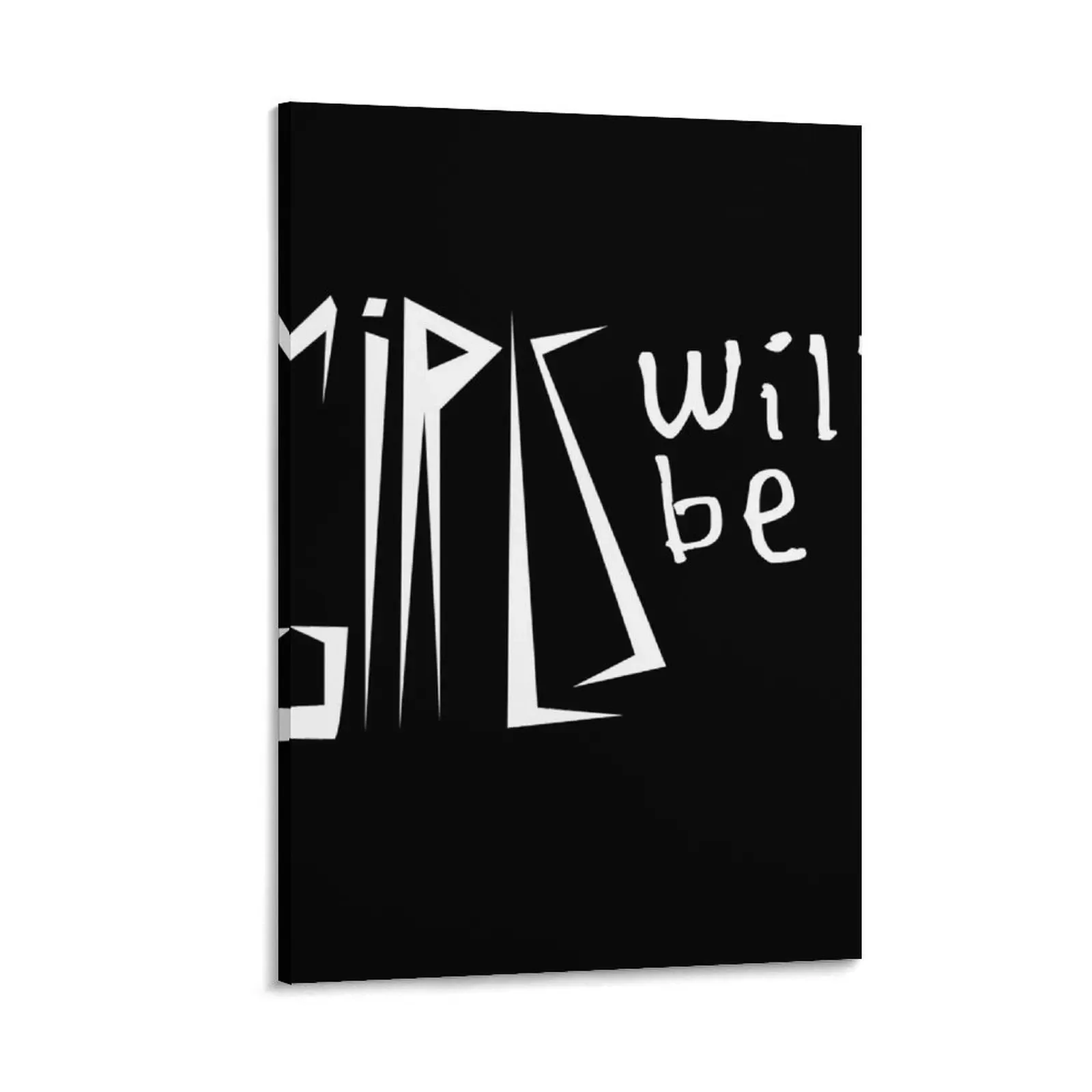 

Girls will be girls Canvas Painting anime figure wall decoration poster aesthetic anime posters