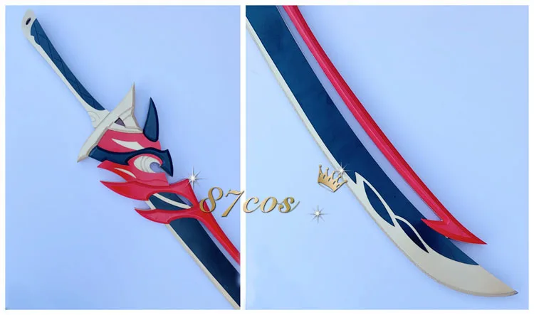 Genshin Impact Claymore Redhorn Stonethresher Arataki Itto Noelle อุปกรณ์ประกอบฉากและอาวุธที่กําหนดเอง