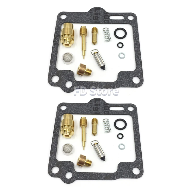 For Yamaha Virago 1100 XV1100 XV1100S Carburetor Fuel System Repair kit Plunger Diaphragm