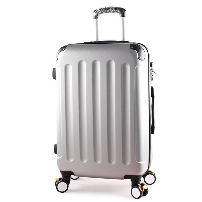 Nieuwe Bagage Abs Trolley Case Hoek Krasbestendige Lederen Koffer Grote Capaciteit Koffer Voor Boarding Case Reiskoffer