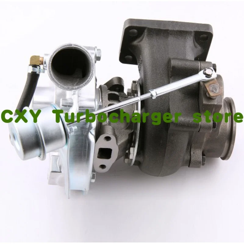 Universal Turbo Turbocharger 0.63A/R V Band Flange Oil Cold 420HP 2.0-3.5L for VW 1.8T T3 T4 .63 AR 360 Degree Gasket