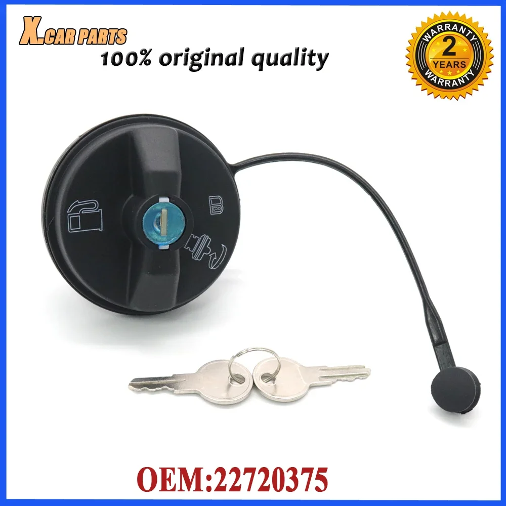 Car Fuel Cap Petrol Diesel Tank Cap With Keys 22720375 Fit For Chevrolet Buick Cadillac GMC ISUZU OLDSMOBILE PONTIAC SATURN