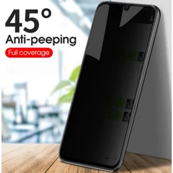 Anti spy Infinix Note 12 G96 Privacy Protective Anti Spy Tempered Glass Shockproof Anti Shatter Screen Protector Front Glass