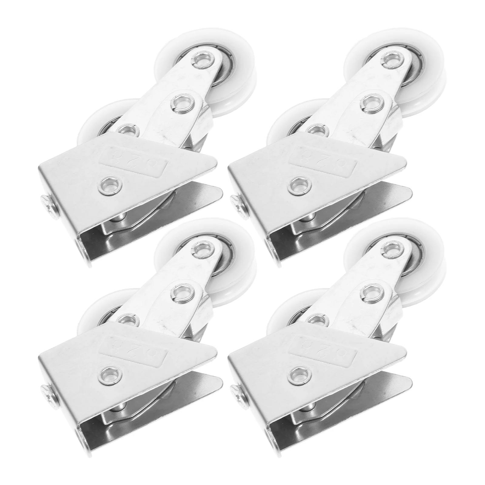 

4 Pcs Accessory Wheel Pullax Door and Window Accessories Fitness Aluminum Alloy Pulley