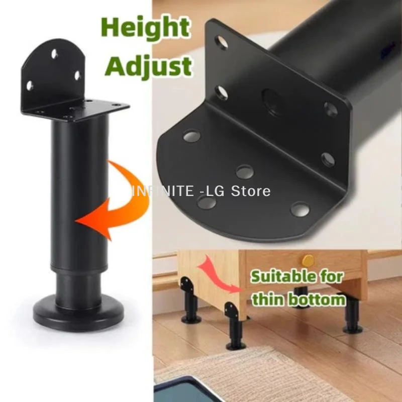 Adjustable Bed Support Leg Furniture Foot Sofa Support Legs Reinforce Bracket SupportINFINITE -LG