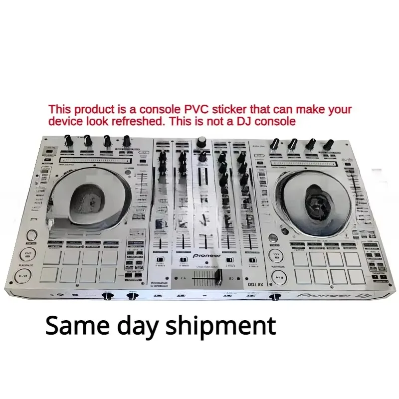 "Pioneer DDJ-RX Protector Skin - Película de vinilo antiarañazos (corte de precisión/sin residuos/no máquina)