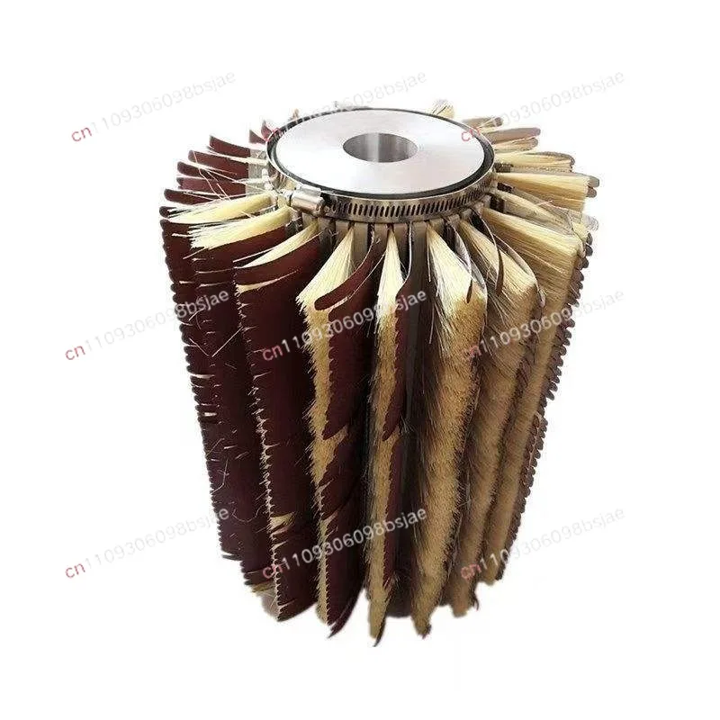 Sisal sandpaper polishing brush Roller sandpaper polishing roller brush for various wood polishing