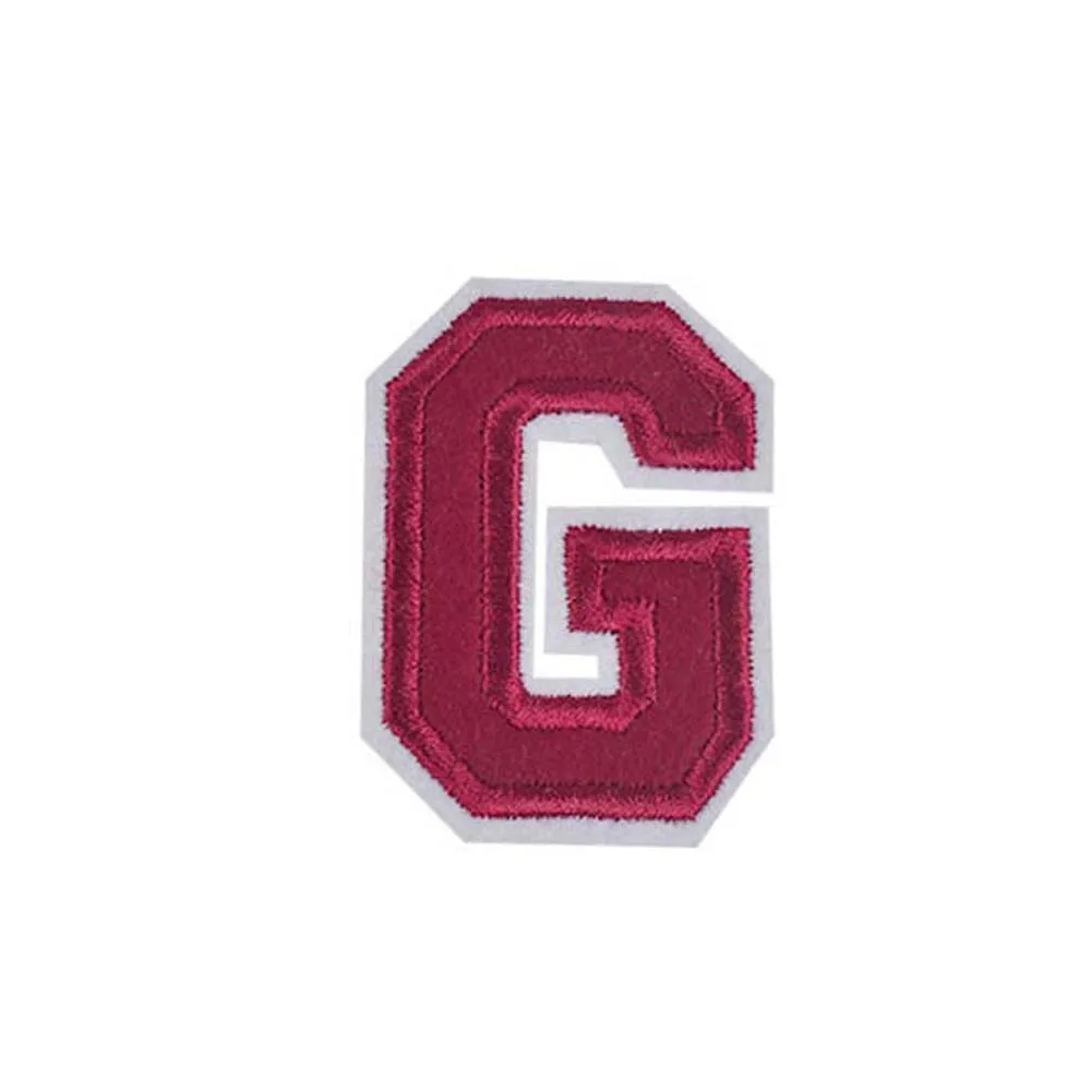 

Crafts Red Sewing English Alphabet Sewing Fabric Iron-on A-Z Apparel Clothes Embroidery Letter Patches Patches Applique
