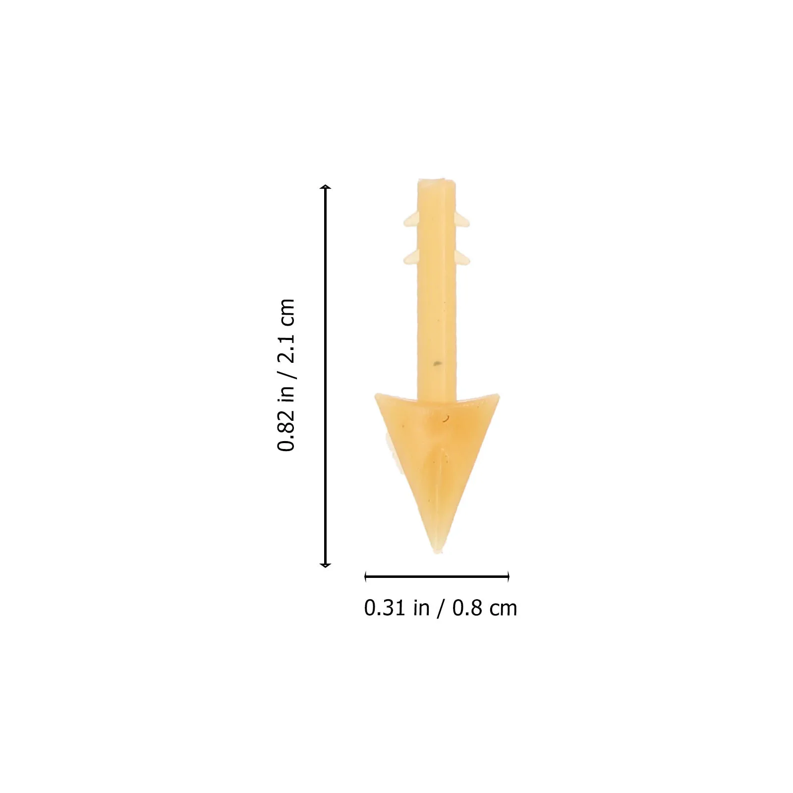 200 pçs acessórios de bico animal plástico falso pintainho boca diy frango pássaro fazendo kit para artesanato da família diversão falso pintainho boca