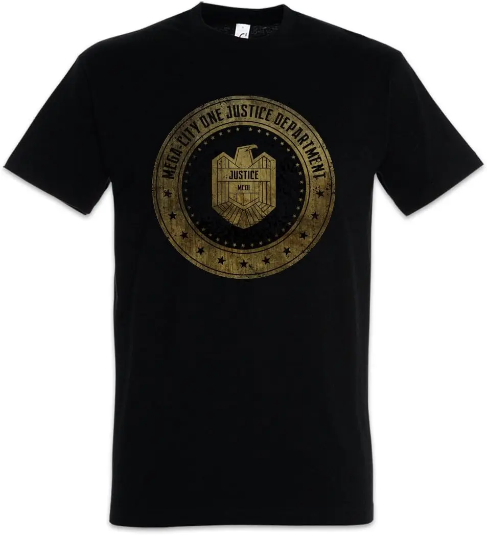 Camiseta urbana Backwoods Mega City One Justice Dept Logo I para hombre