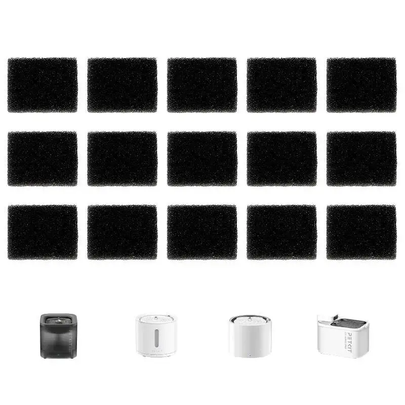 PETKIT Replaced Foam Filters For Eversweet Max/Eversweet 3 Pro/Solo 2/Solo SE Pet Water Fountain,6 Piece Replacement Pump Filter