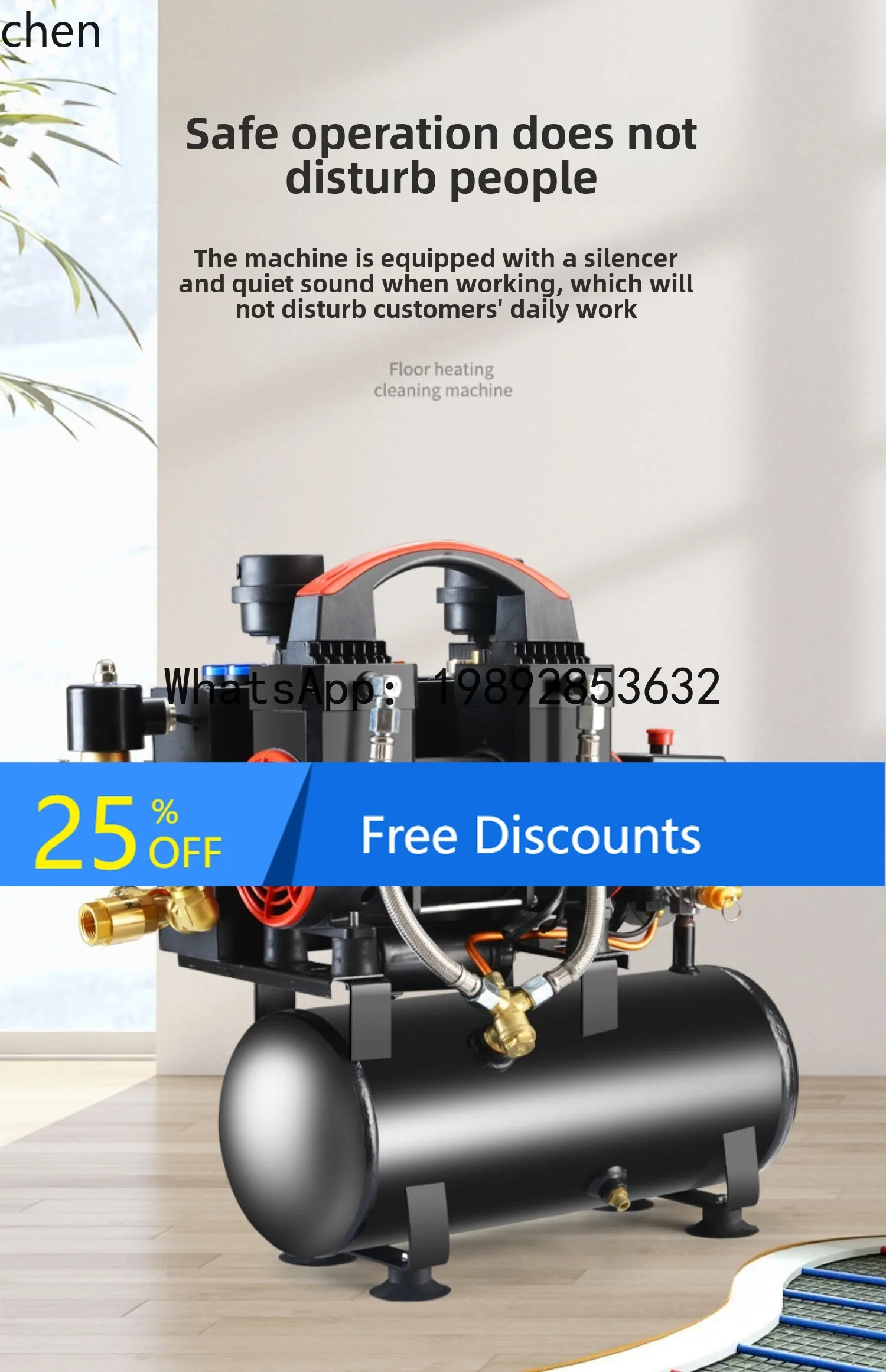 

tap water pipe floor heating cleaning machine automatic multi-functional geothermal radiator pipe integrated machine