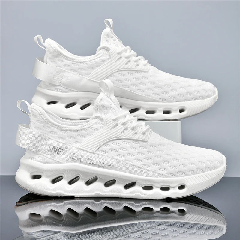 

Mens Sneakers Lightweight Breathable Running Shoes for Men Shock-absorb Tennis Trainers Casual Sports Shoes Mens Fashion Sneaker