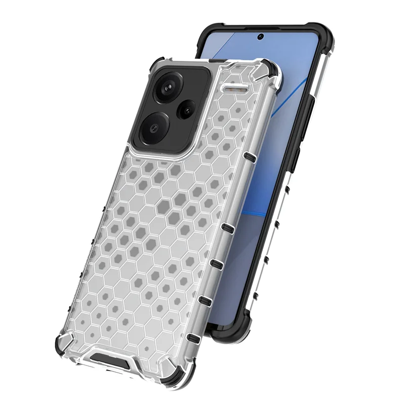 For Xiaomi Redmi Note 13 Pro 5G Case Luxury Clear Shockproof Armor Phoen Case For Redmi Note 13 Pro + Plus Silicone Back Cover